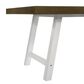 Mayberry Hill Summerville 6-Piece Rectangular Dining Set in Oak and Antique White, , large