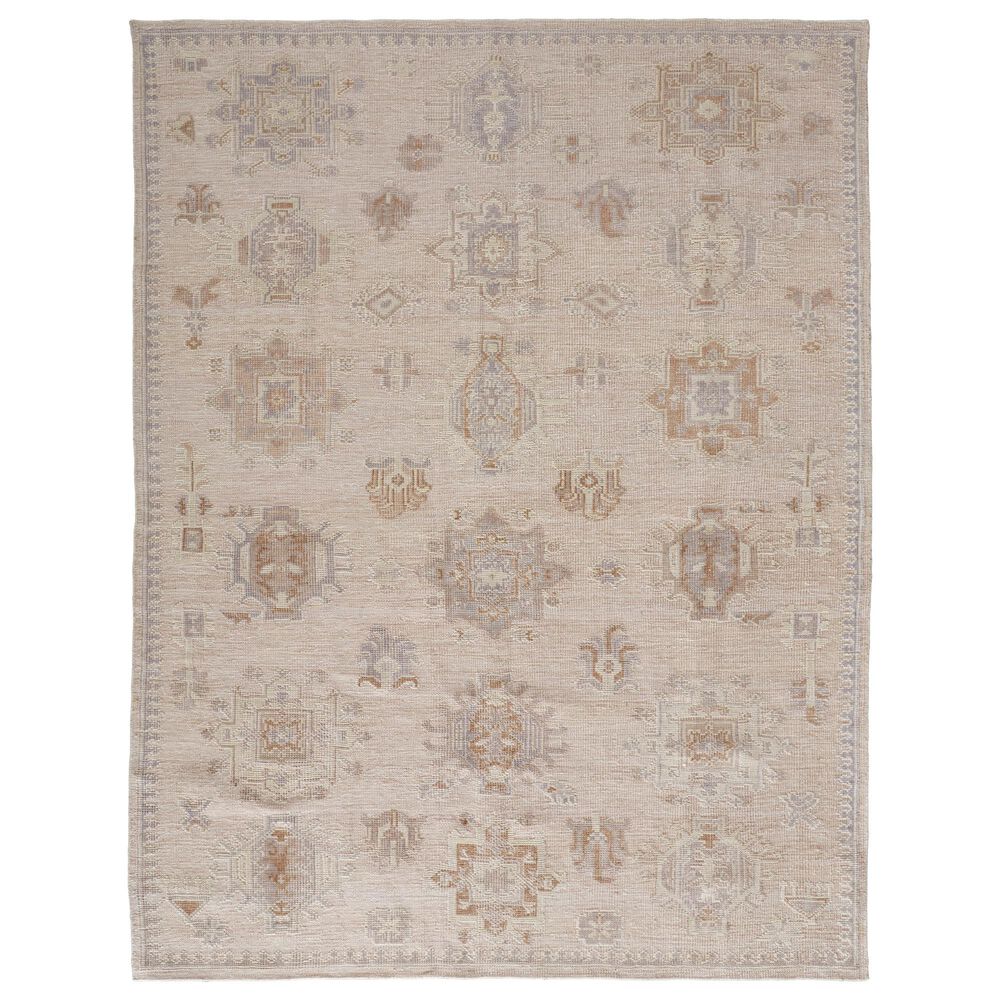 Feizy Wendover 3"6" x 5"6" Beige and Ivory Area Rug, , large