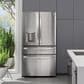 GE Appliances 22.4 Cu. Ft. 4-Door French-Door Refrigerator with Door In Door in Fingerprint Resistant Stainless, , large