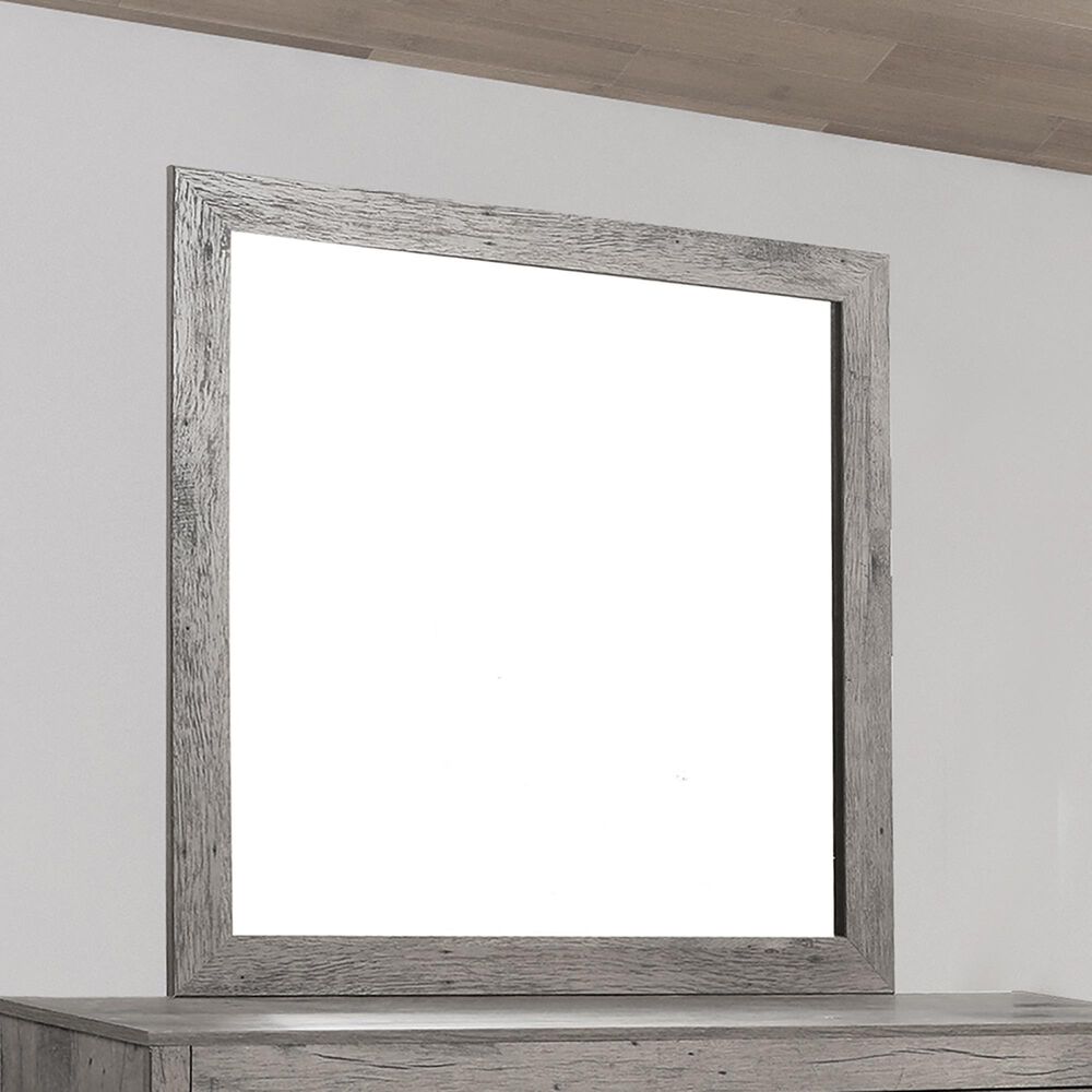 Seven Stars Langston Mirror in Manaslu Oak, , large