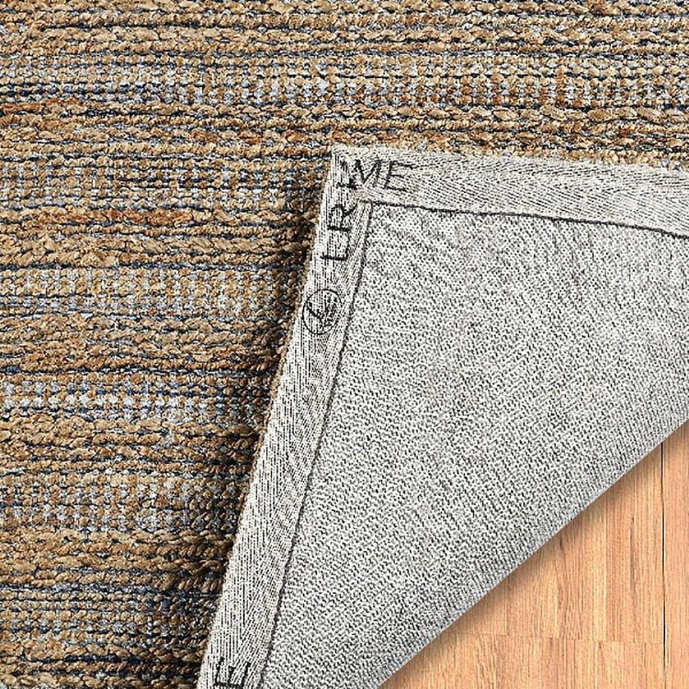 L&amp;R Resources Natural Fiber 9&#39; x 12&#39; Navy Area Rug, , large