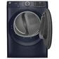 GE Appliances 4.8 Cu. Ft. Smart Front Load Washer and 7.8 Cu. Ft. Gas Dryer Laundry Pair with Pedestal in Sapphire Blue, , large