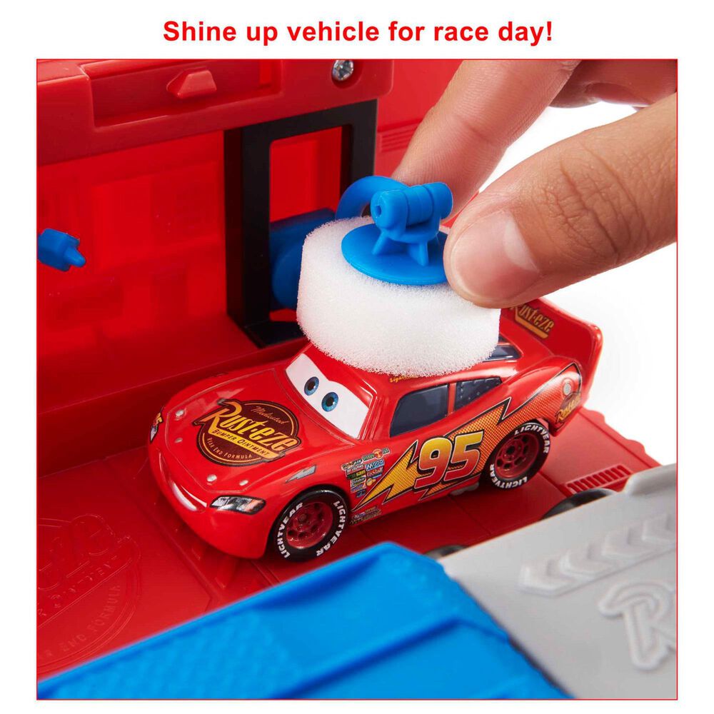 Disney Cars Transforming Mack Playset in Red, , large