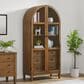 Mayberry Hill Portico 3-Drawer Display Cabinet  in Brown Oak, , large