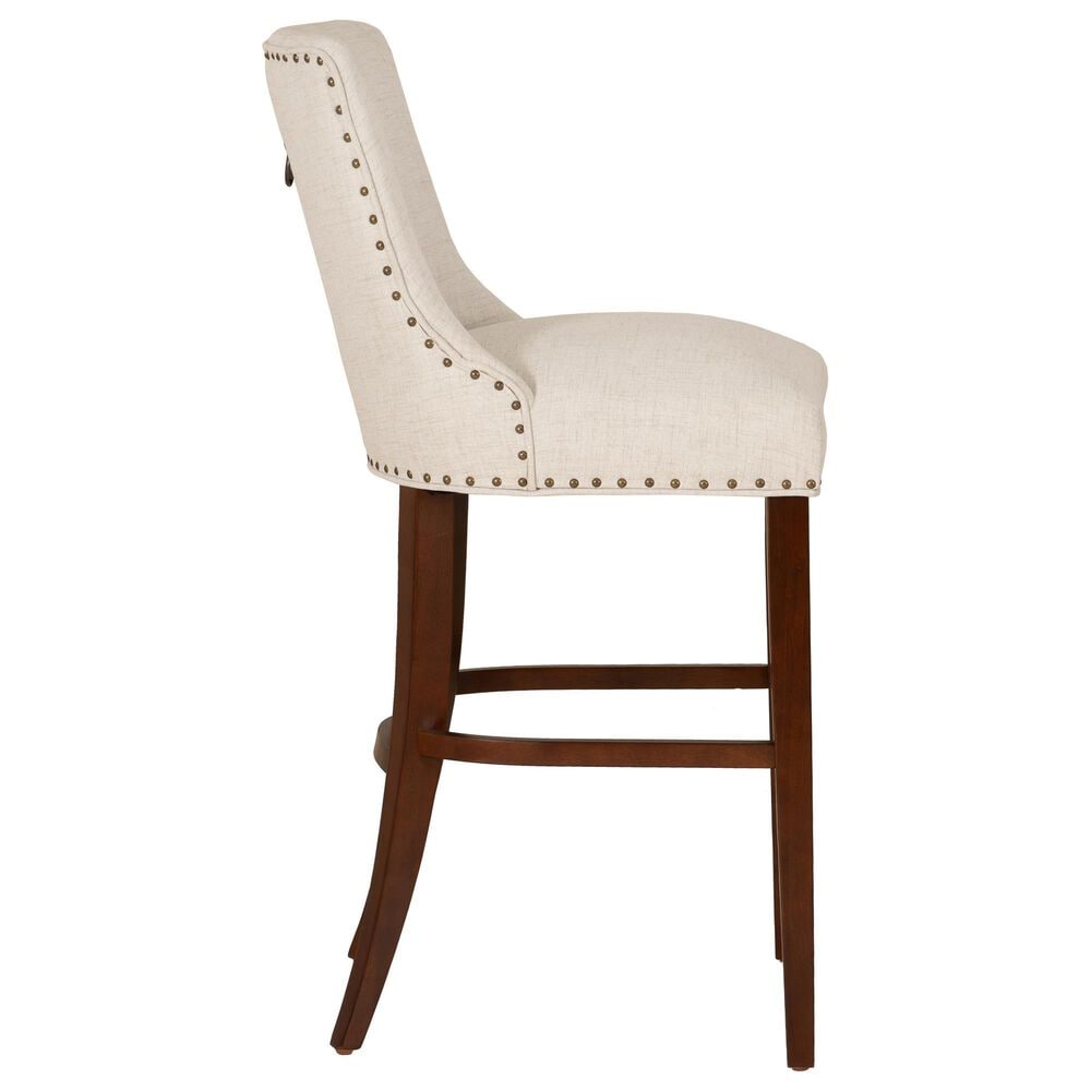 Linon Home Decor Adler Bar Stool in Espresso, , large