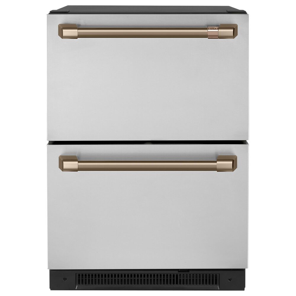 Cafe Undercounter Refrigeration Handle Kit in Brushed Bronze, , large