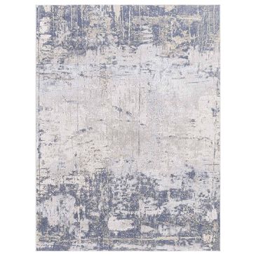 Amer Rugs Hamilton 10"3" x 14" Beige and Indigo Area Rug, , large