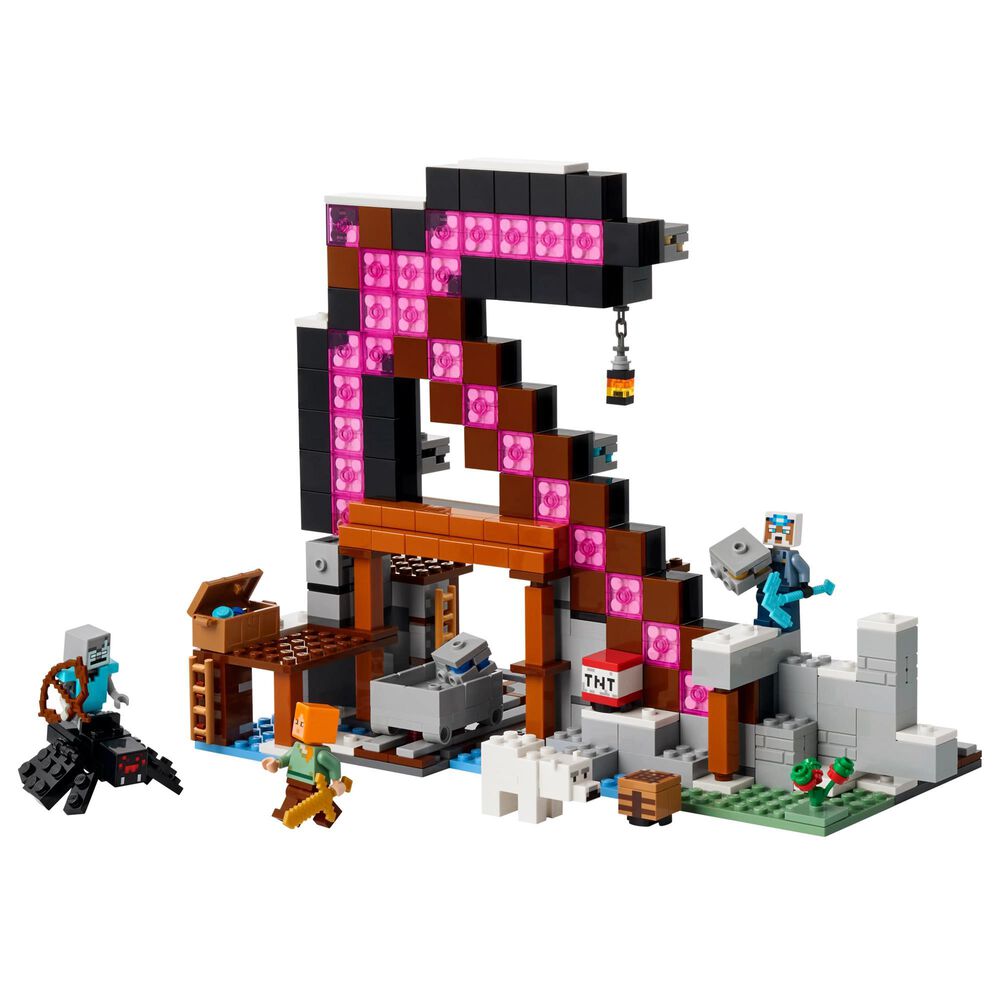 LEGO Minecraft The Pickaxe Mine Building Set, , large