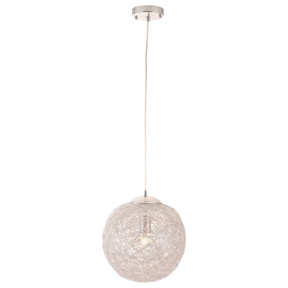 Zuo Modern Opulence Ceiling Lamp in Silver, , large