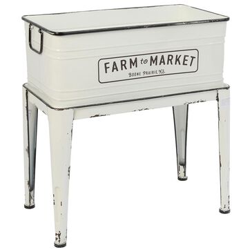 The Gerson Company 23" "Farm to Market" Planter in White, , large
