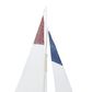 Maple and Jade 22" Coastal Sail Boat Sculpture in Blue and White (Set of 2), , large