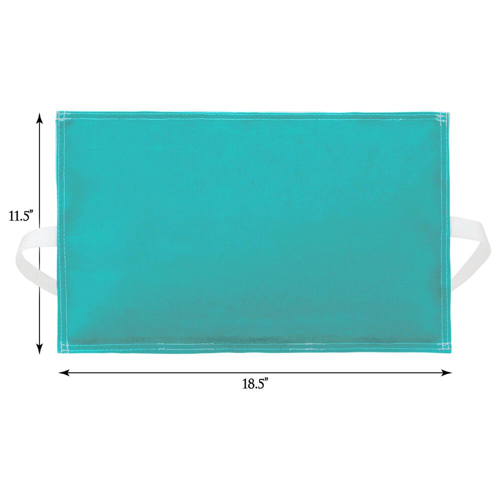Floating Luxuries Kai 11.5&quot; x 18.5&quot; Lumbar Pillow in Aruba &#40;Set of 2&#41;, , large