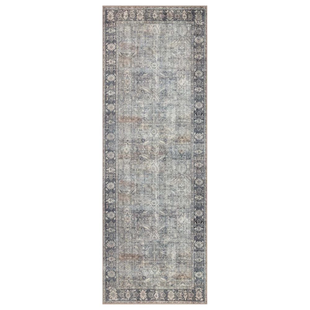 Loloi II Wynter WYN-07 2" x 5" Gray/Charcoal, , large