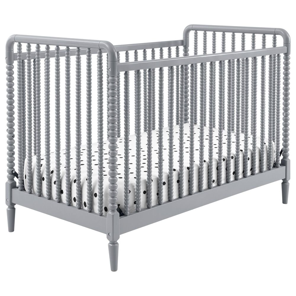 Delta Saint 4-In-1 Convertible Crib in Grey, , large