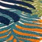 Central Oriental Fontana Hamish 2"2" x 3" Cream and Blue Area Rug, , large