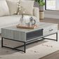 Mayberry Hill Tatiana Coffee Table in Grey and Black, , large
