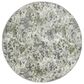 Radici USA Livigno Floral 5"3" Round Green Area Rug, , large