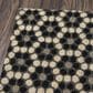 Novogratz Aloha Hex Tile ALO-10 1"6" x 2"6" Black Area Rug, , large