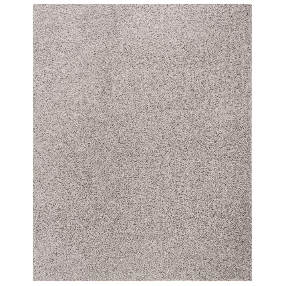 Safavieh Florida Shag SGA119S-10 10" x 14" Silver Area Rug, , large