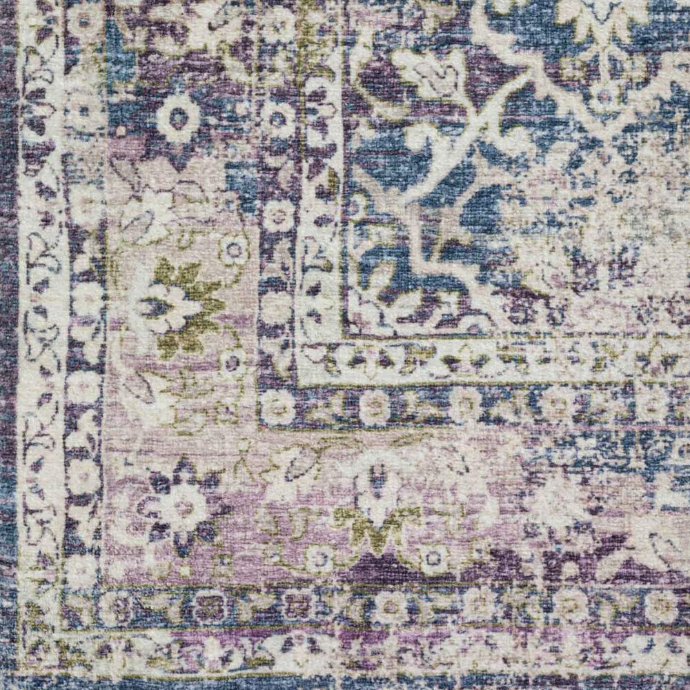 Dalyn Rug Company Jericho 2&#39;6&quot; x 12&#39; Violet Indoor/Outdoor Runner, , large