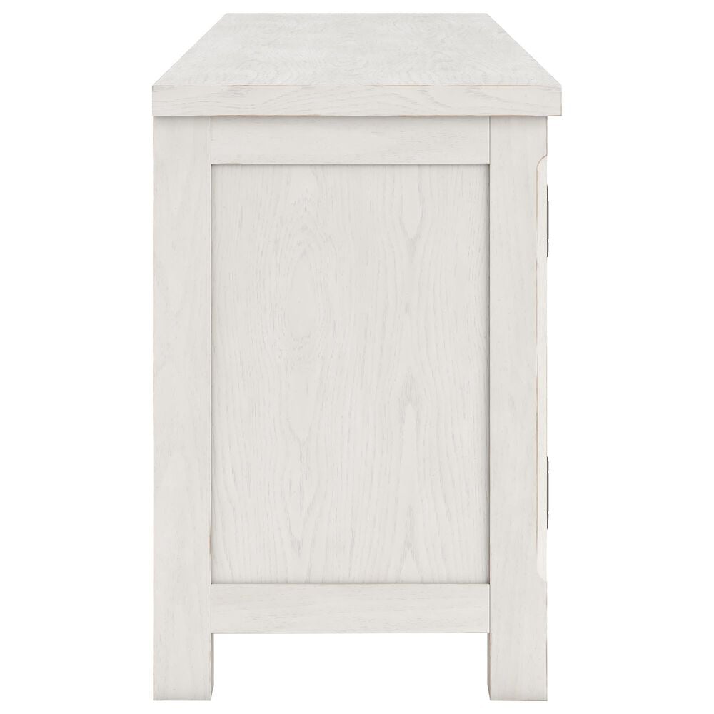 Ashley Robbinsdale 72&quot; Extra Large TV Stand in Antique White, , large