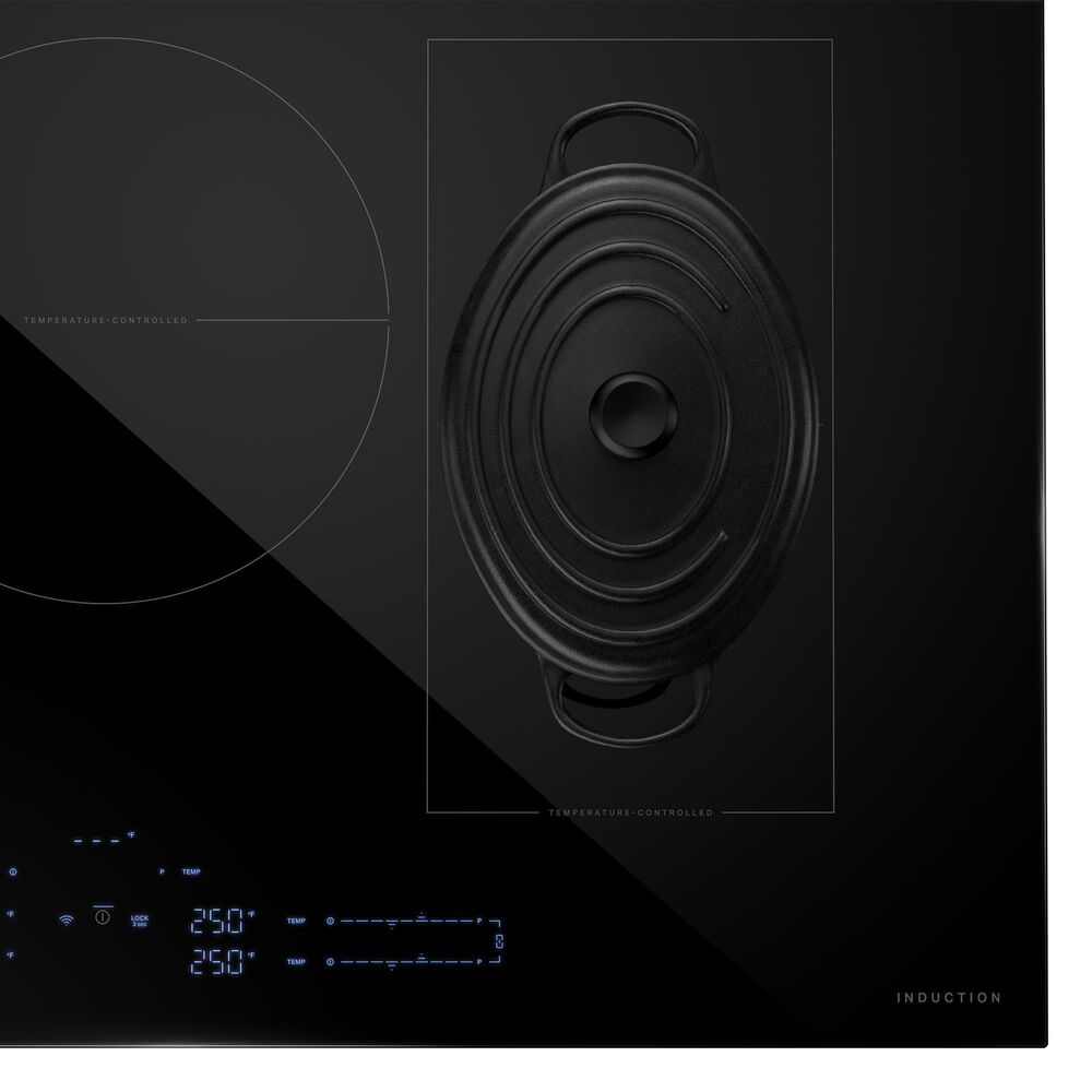 JennAir 24" Oblivion Smart Induction Cooktop in Black, , large