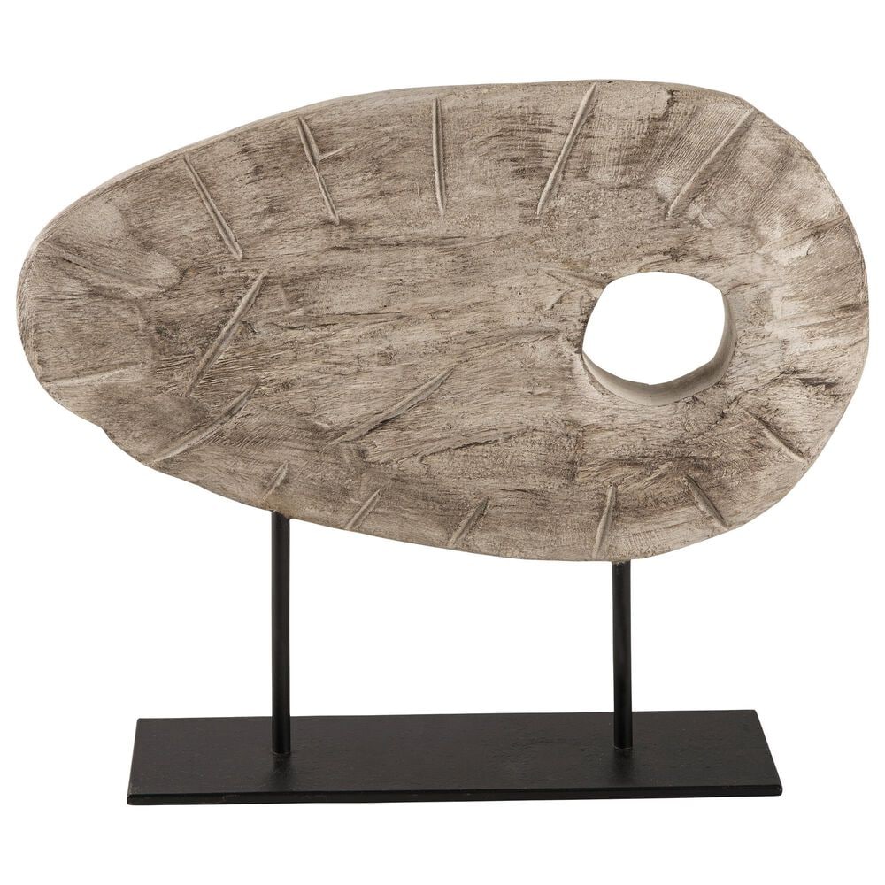 Ashley Dashburn Sculpture in Antique White and Black, , large