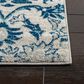 Safavieh Evoke EVK238C 10" x 14" Ivory and Blue Area Rug, , large