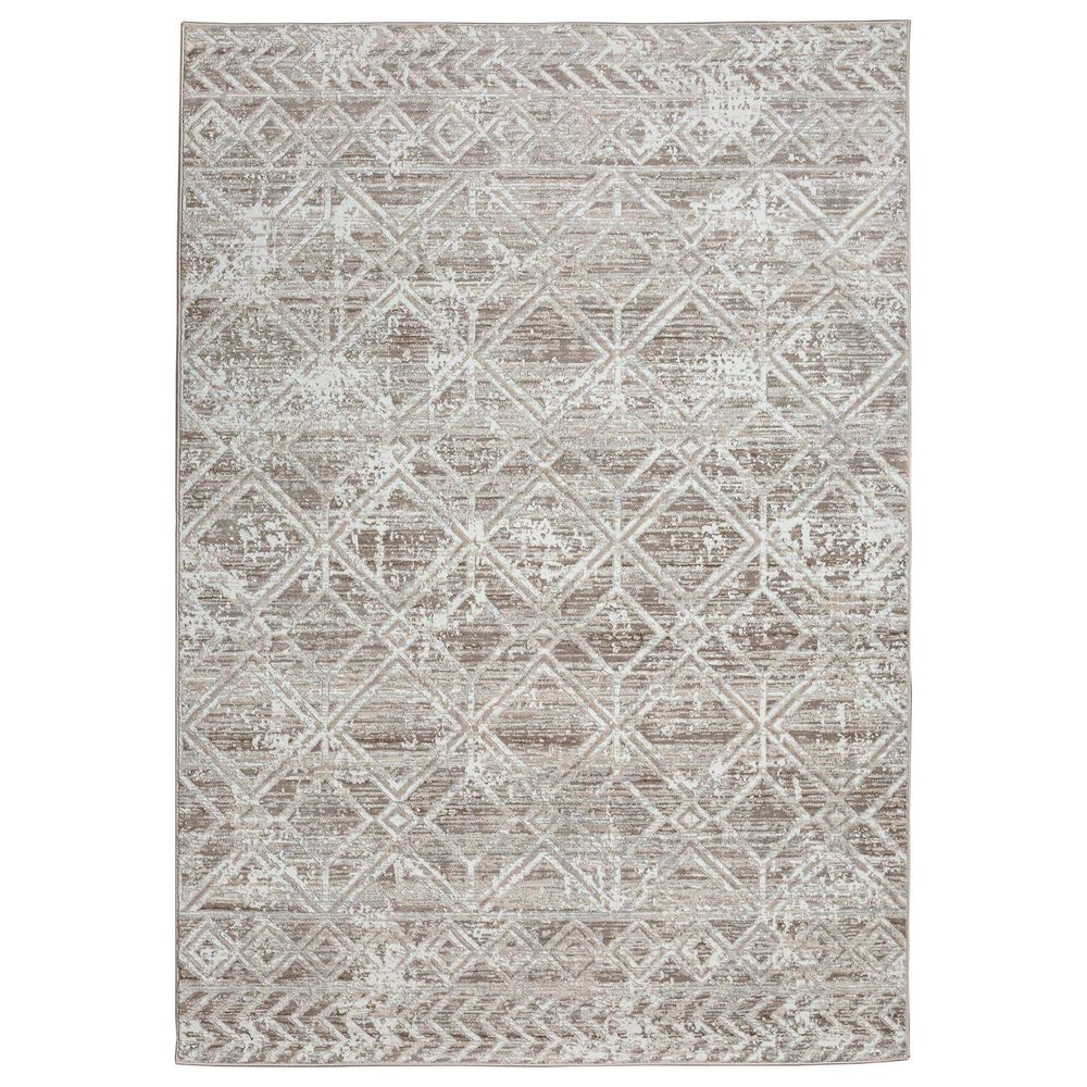 Radici USA Livigno Southwestern 5"3" x 7"3" Beige Area Rug, , large