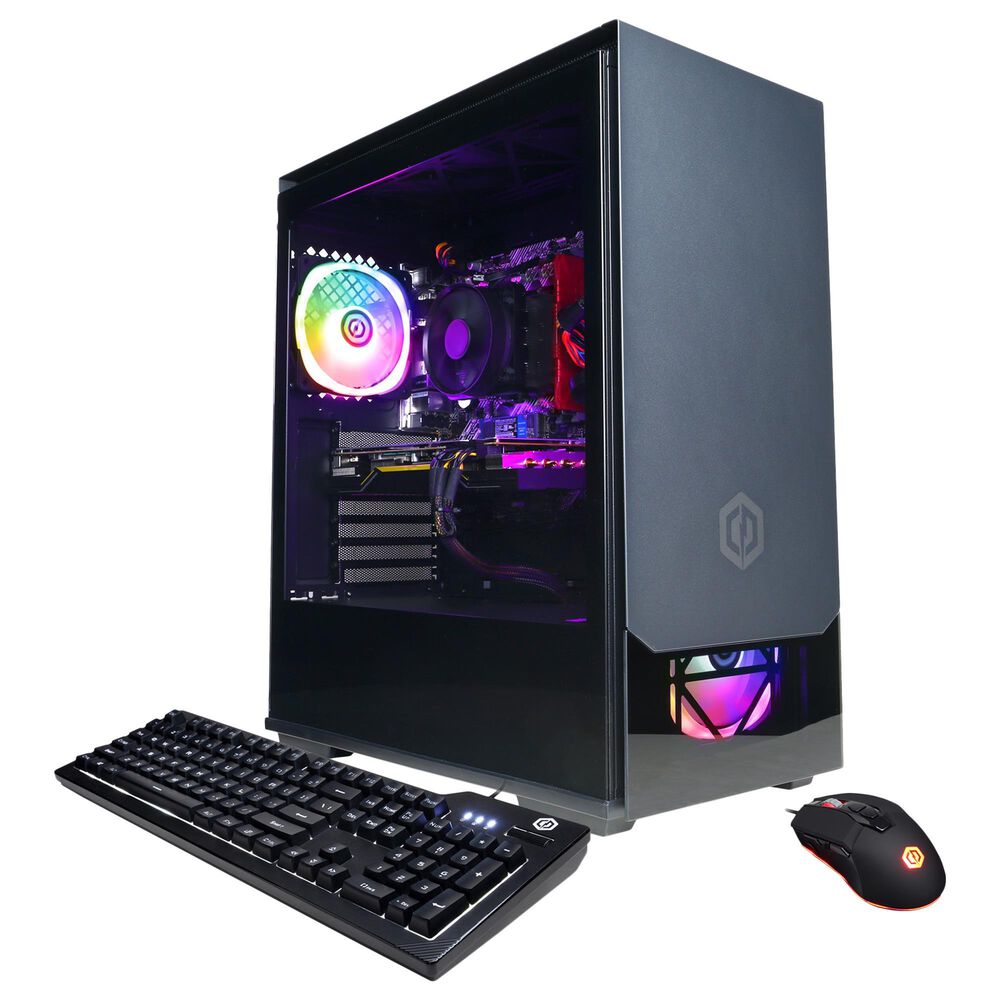 CyberpowerPC Gamer Xtreme GXi11240CPGV5 w/ Intel Core i5-11400F 2.6GHz Gaming Computer, , large