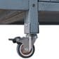 HOMLUX 40.5" Outdoor Kitchen Island with One Drawer in Blue Grey and Stainless Steel, , large
