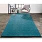 Feizy Luna 8" x 11" Teal Area Rug, , large