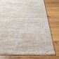 Surya Masterpiece Light Gray, Medium Gray and Ice Blue 12" x 15" Area Rug, , large