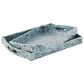 Maple and Jade 2-Piece Tray Set with Slot Handles in Polished Blue and Gray, , large