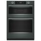 KitchenAid 2-Piece Kitchen Package with Juniper 30" Smart Combination Wall Oven and Black 30" Electric Cooktop, , large