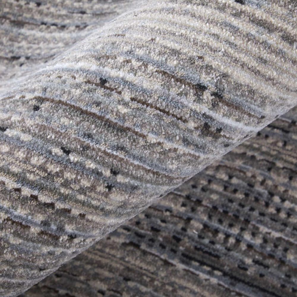 Feizy Deja 5&#39; x 7&#39;6&quot; Gray Area Rug, , large
