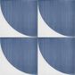 Marazzi Scenario Blue Convex 8" x 8" Porcelain Tile, , large