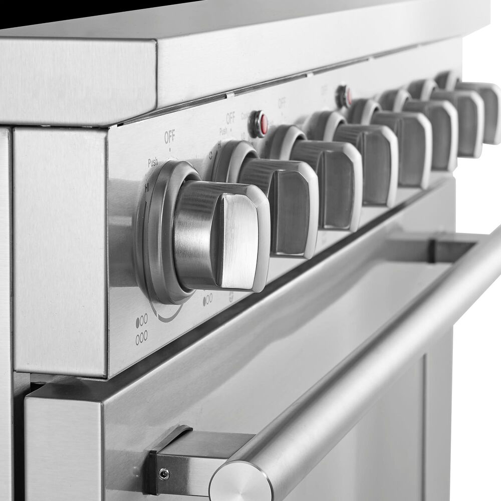 Forno Paolo 36" Freestanding Electric Range in Stainless Steel, , large