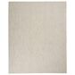 Nourison Courtyard Ivory and Silver 10" x 14" Indoor/Outdoor Area Rug, , large
