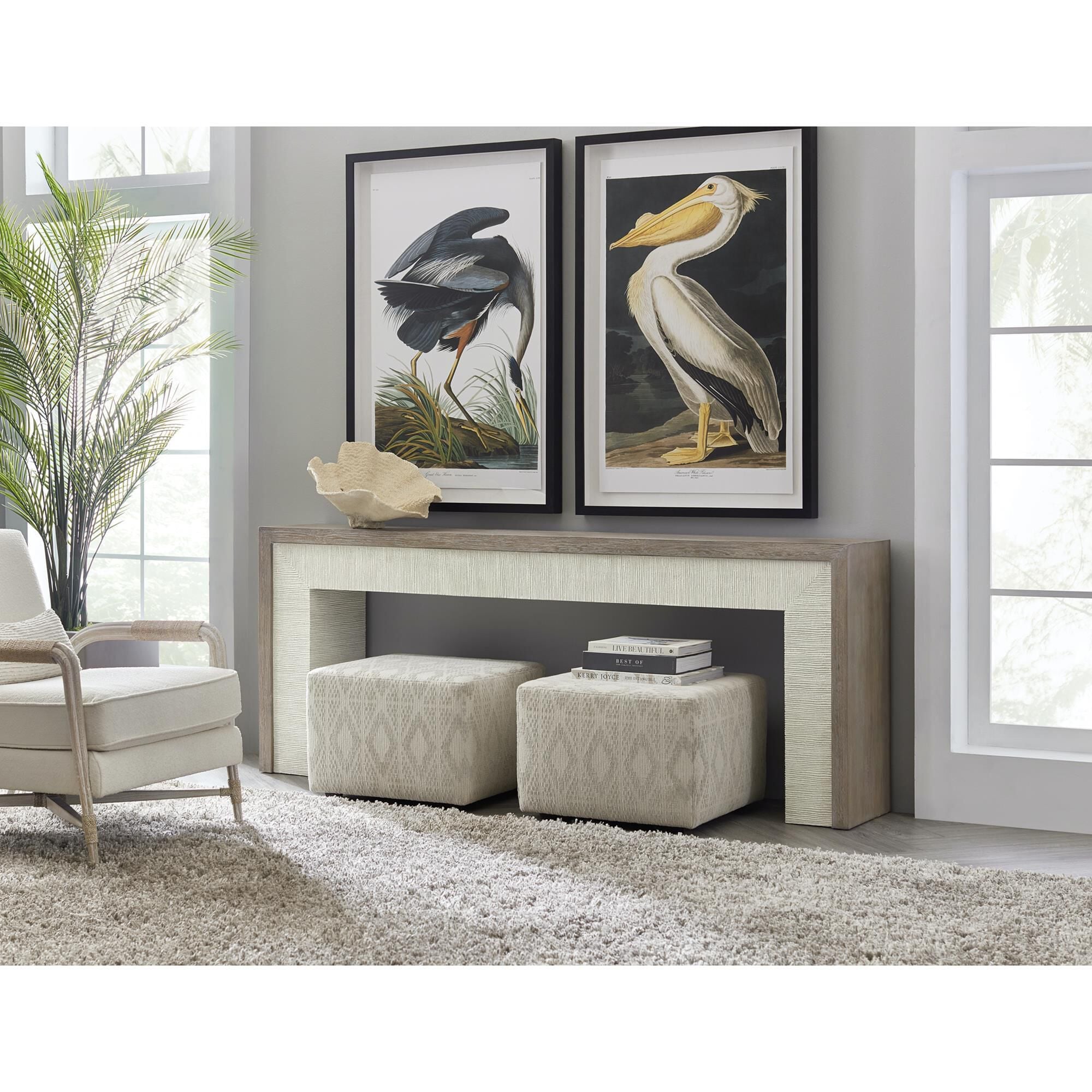 Ottoman shop console table