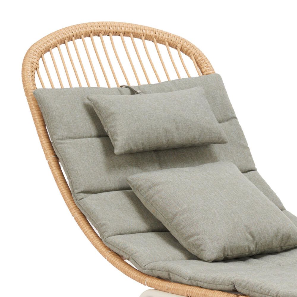 Zuo Modern Skim Outdoor Chaise Lounge in Multicolor, , large