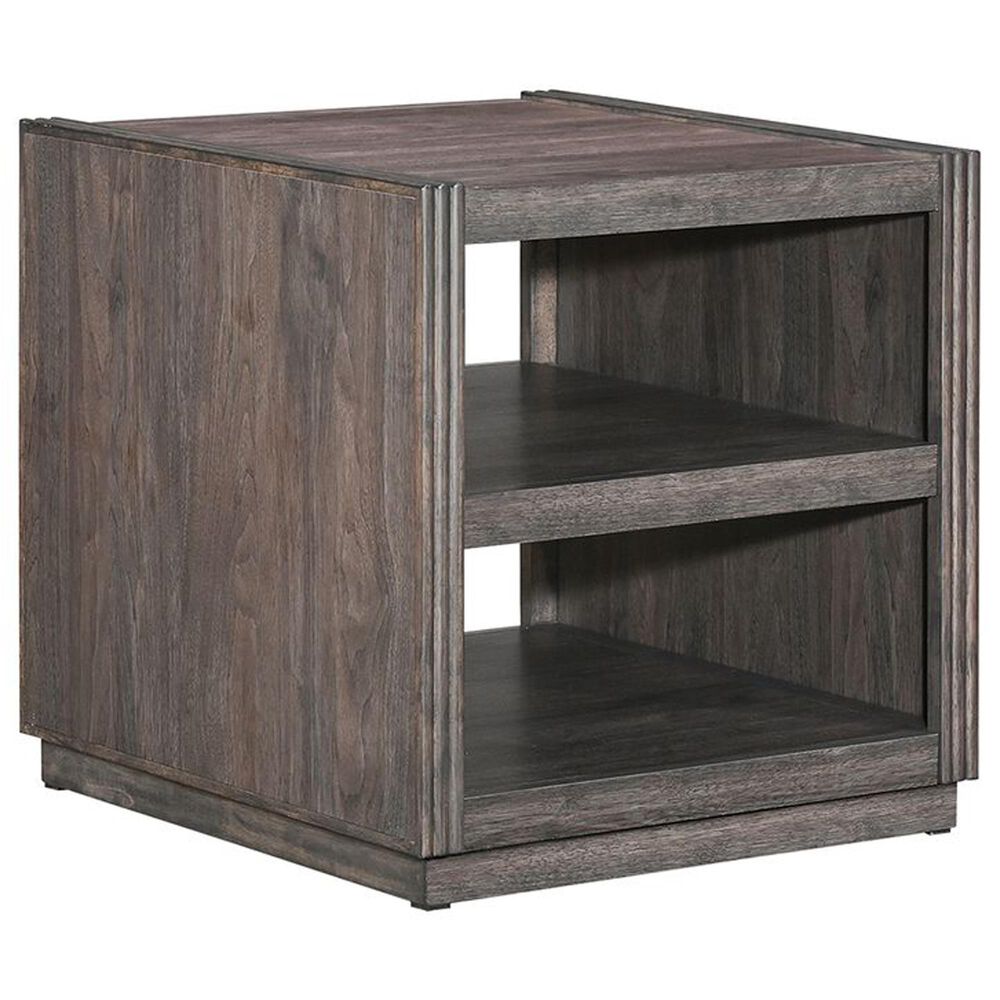 Belle Furnishings Modern Edge End Table in Caffe, , large