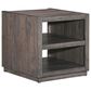 Belle Furnishings Modern Edge End Table in Caffe, , large