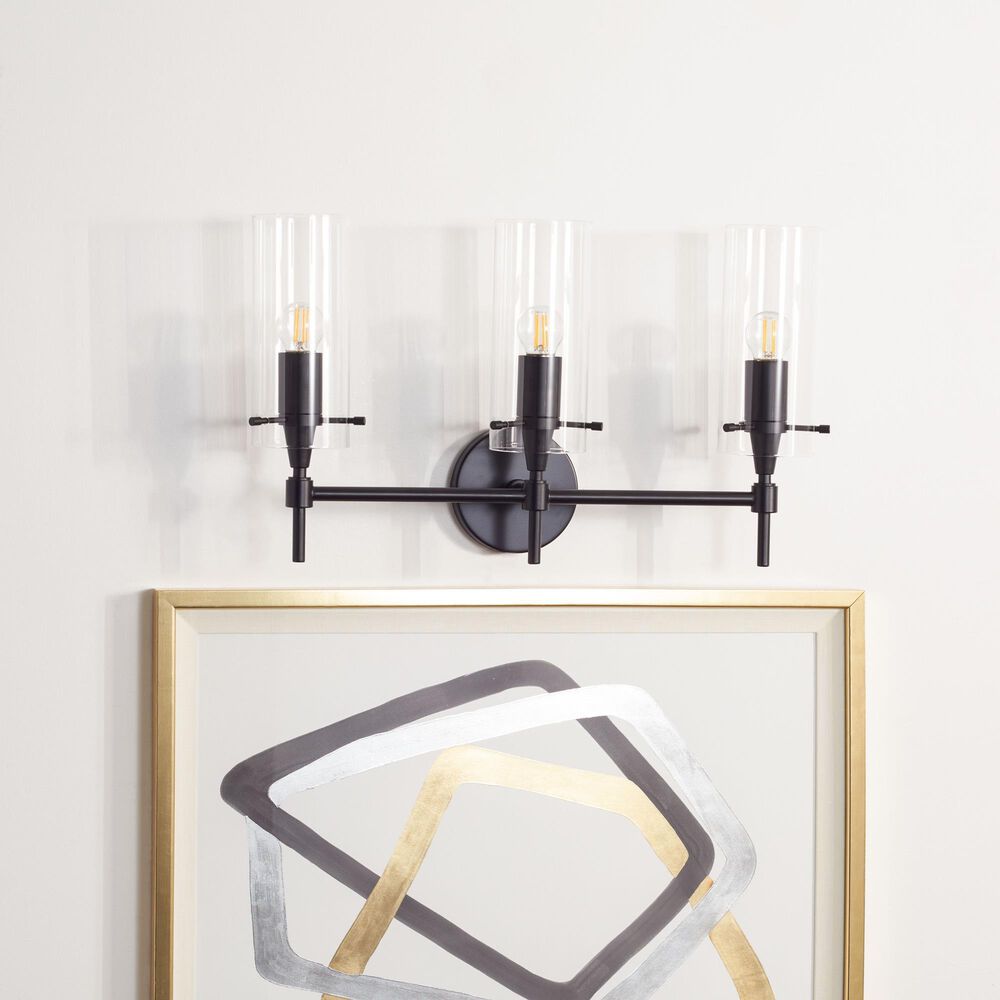 Safavieh Luka Vanity Sconce in Black, , large