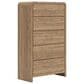 Ashley Gramburg 5 Piece Queen Platform Panel Bedroom Set in Warm Brown, , large