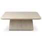 Four Hands Cava Outdoor Coffee Table in Textured Sand Concrete, , large