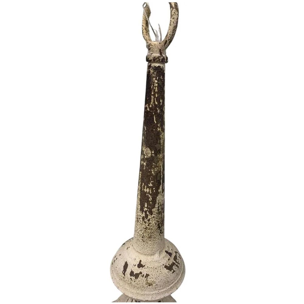 Southern Lighting Liza 1-Light Distressed Metal Pendant, , large