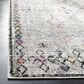Safavieh Adirondack ADR210F 4" x 6" Light Grey and Fuchsia Area Rug, , large