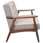 Zuo Modern Rocky Stationary Sofa in Putty, , large