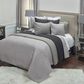Rizzy Home Urban Mesh 90" x 92" Quilt in Black, , large